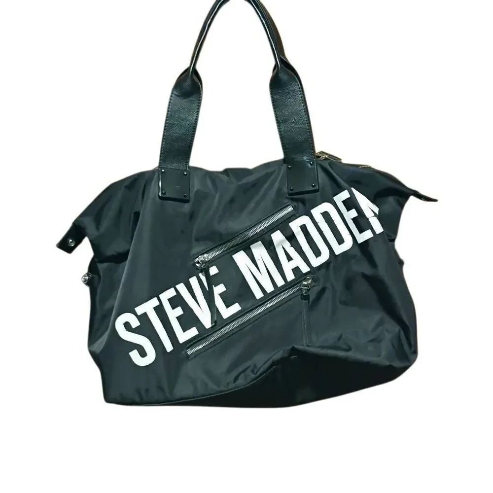Steve Madden BNik Weekender Tote Duffel Travel Bag